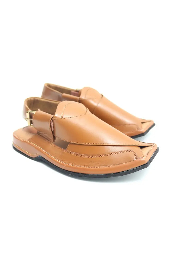 Zalmi Chappal - Shine Camel - Banafi Brand
