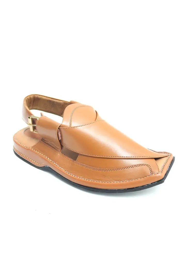 Zalmi Chappal - Shine Camel - Banafi Brand