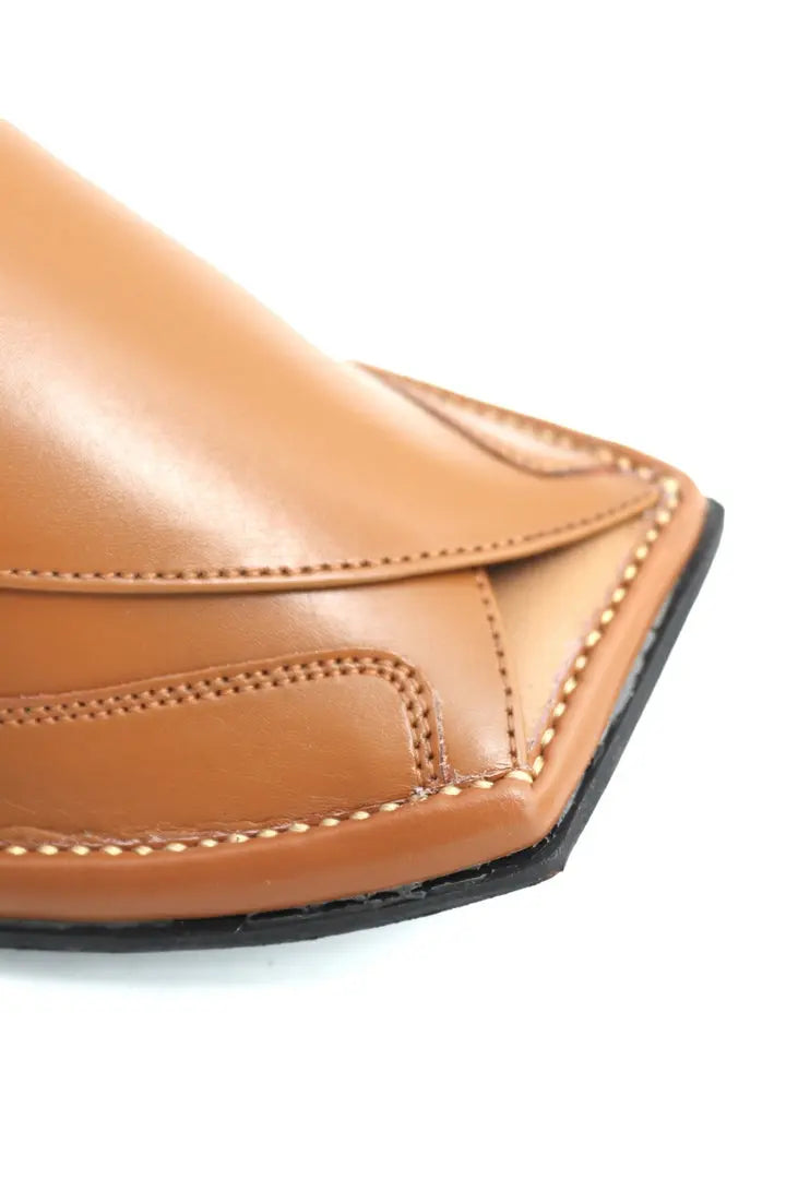 Zalmi Chappal - Shine Camel - Banafi Brand