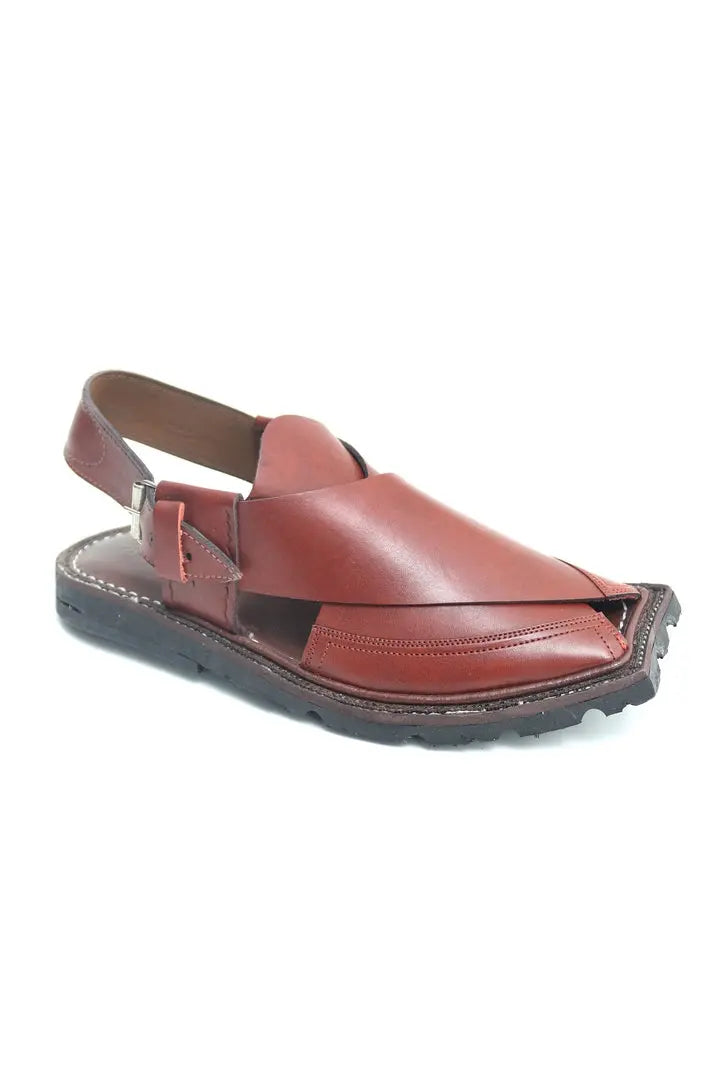 Peshawari Chappal Double Sole - Mustard