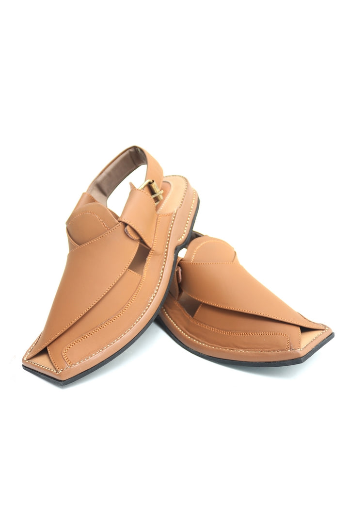 Zalmi Chappal - Camel Matt - Banafi Brand