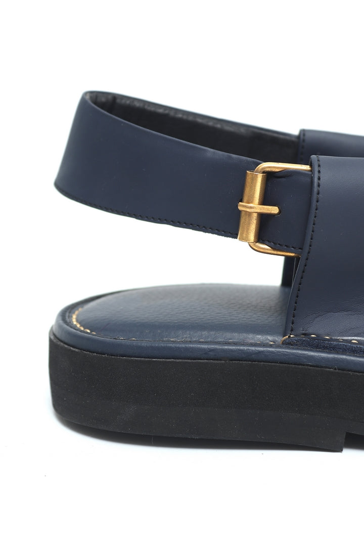 Kaptaan Chappal - Navy Blue