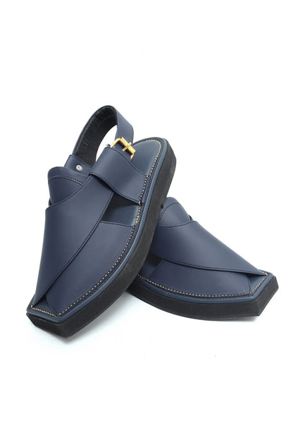 Kaptaan Chappal - Navy Blue